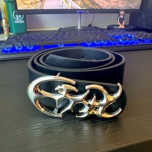Gothic Style Flame Belt